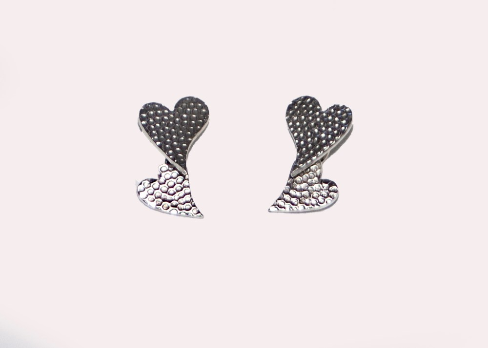 earrings hearts small 2