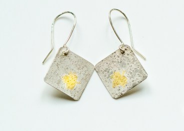 earrings drop square KB