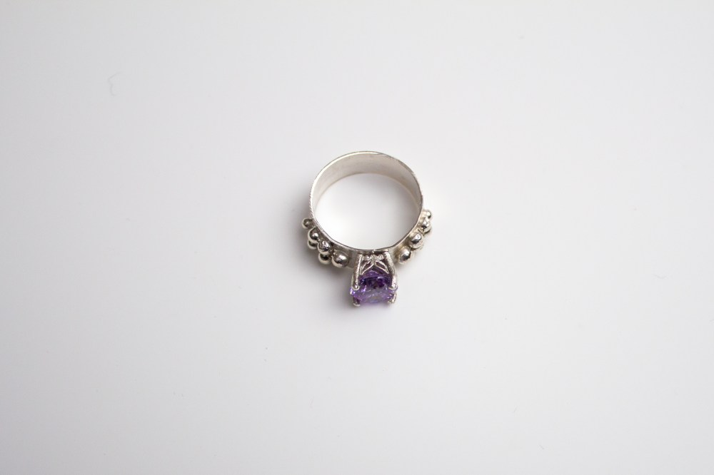 ring CZ lavender grapes 3